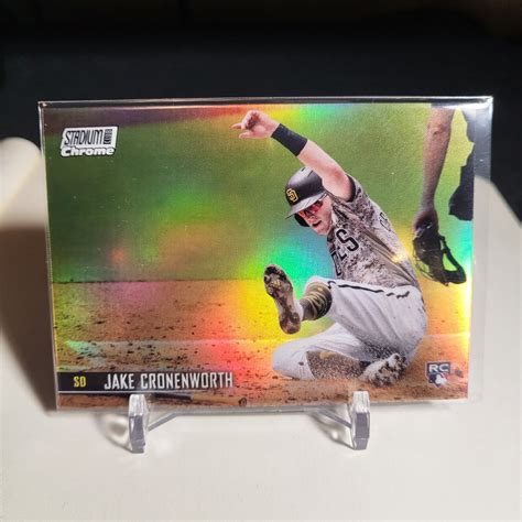 Topps Stadium Club Chrome Refractor Jake Cronenworth Rc