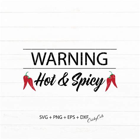 Hot And Spicy Svg Cut File Chile Peppers Svg Cut File Etsy