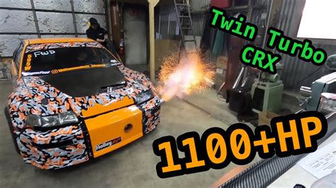 Todds Hp Twin Turbo Crx Step Is The Most Insane Ive Ever Heard