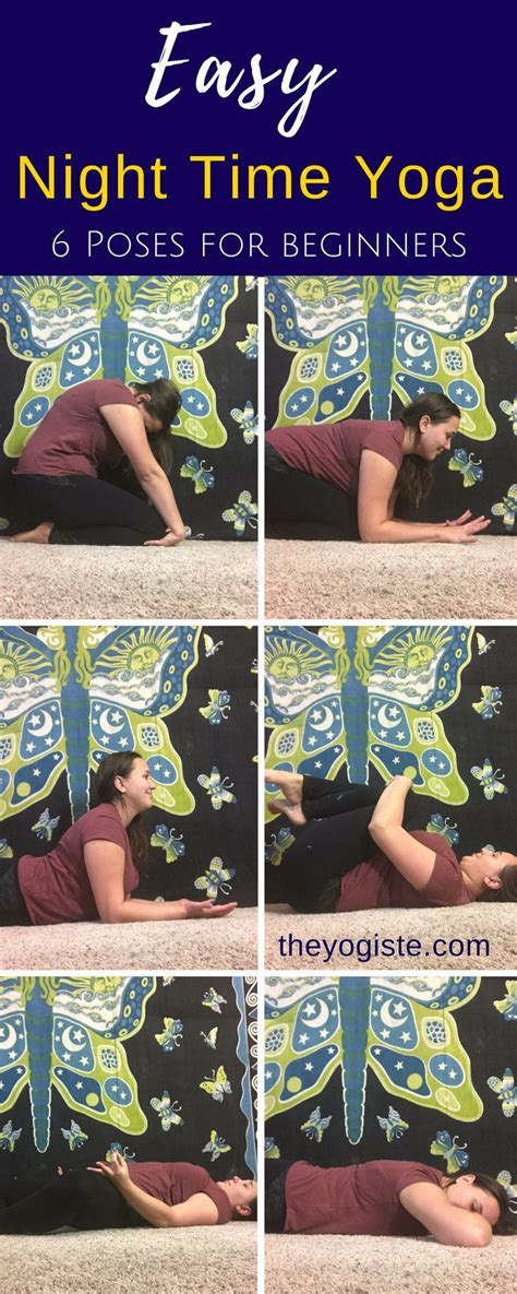 6 Yoga Poses To Do Before Bed And Feel Relaxed Easy For Beginners