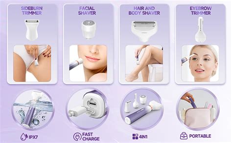 Amazon Electric Razor For Women Bikini Trimmer In Dry Wet Face Hair Removal