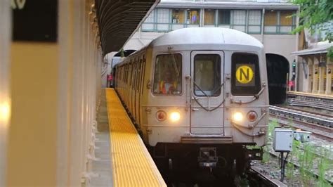 MTA New York City Subway Coney Island Bound R46 N Trains 18th