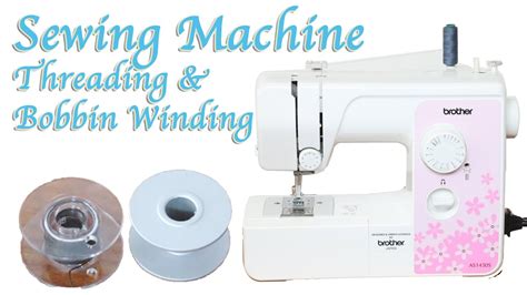 Portable Sewing Machine Threading Guide And Bobbin Winding Brother Top