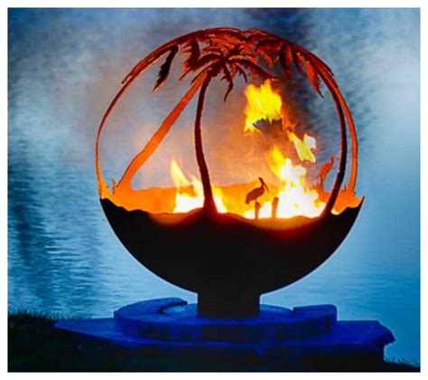 Artistic Sphere Fire Pit The Owner Builder Network