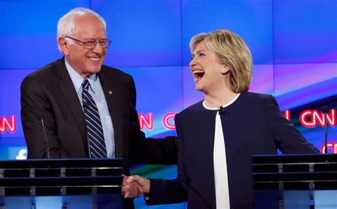 Hillary Clinton Turns Up Heat On Bernie Sanders In A Sharp Debate The