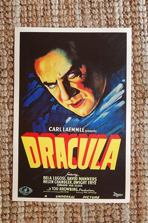 Dracula Lobby Card Movie Poster Bela Lugosi 1 Ebay