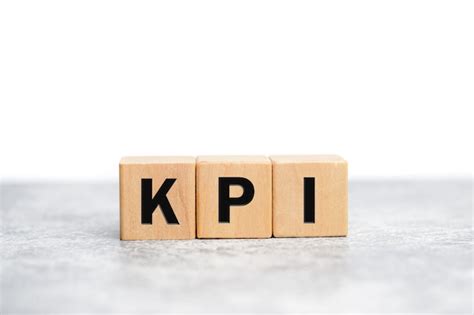 Premium Photo Key Performance Indicator Concept Text Kpi Written On