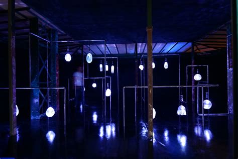 Exhibition Superluminal Light Art Museum Budapest Justine Emard