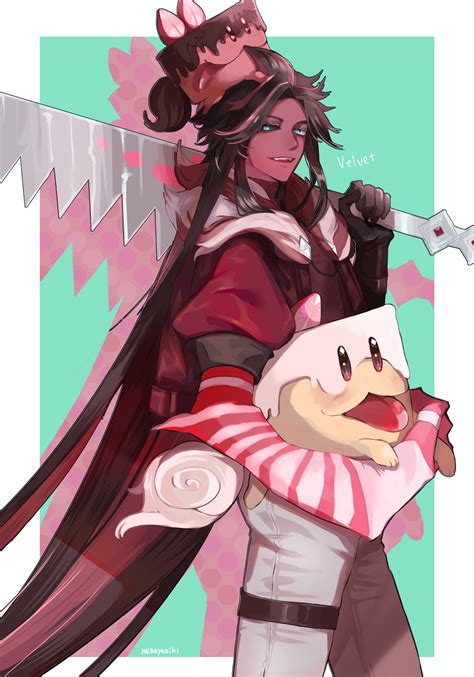 Red Velvet Cookie And Cake Hound Cookie Run Drawn By Nekoyasiki33