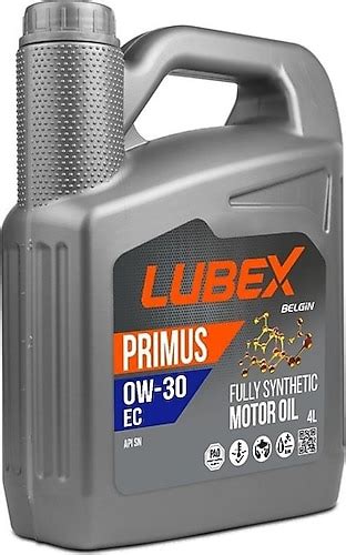 Lubex Primus EC 0W 30 4 lt Motor Yağı Fiyatları Özellikleri ve