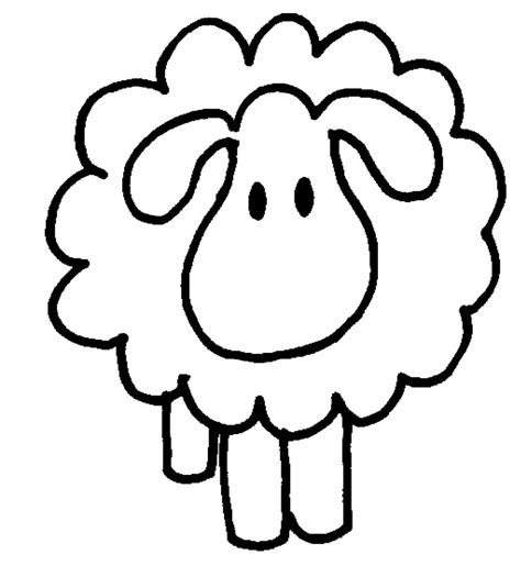 Cute Sheep Drawing at GetDrawings | Free download