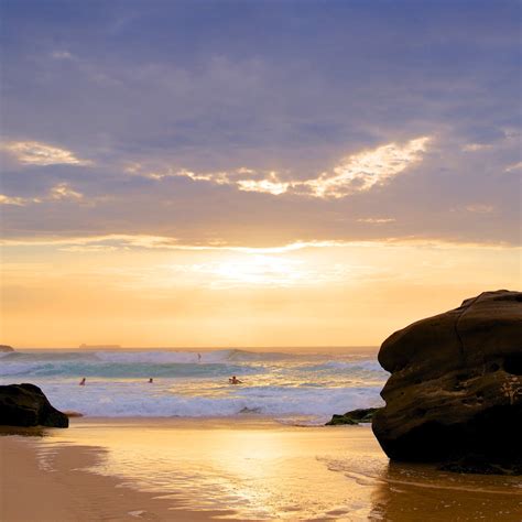 Redhead Beach Dawn Redhead Newcastle Nsw Australia Sunrise