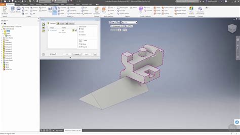 Constant Radius Fillet Options In Inventor Youtube