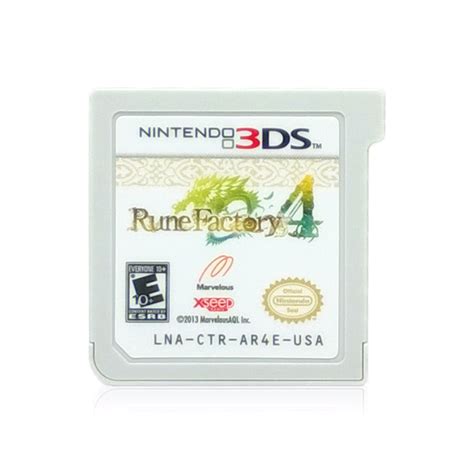 Rune Factory 4 Nintendo 3ds Game Pjs Games