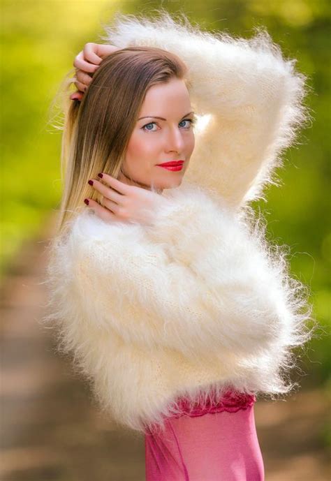 Fuzzy Mohair Cardigan Fluffy Bolero Elegant Hand Knit Top By Etsy