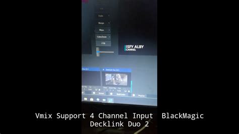 Vmix Support 4 Channel Input BlackMagic Decklink Duo 2 YouTube