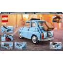 Lego Creator Expert Fiat Baby Blue Collectable Model Toys