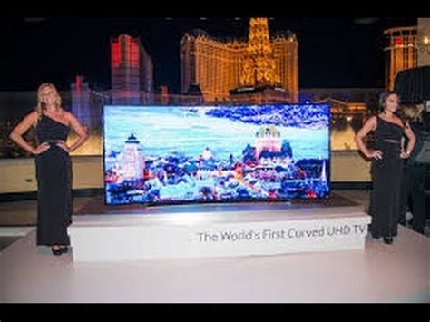 Samsung Shows Off World S Largest Curved UHD 105 TV At CES 2014 YouTube