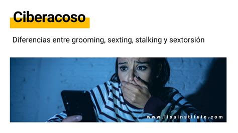 Grooming Sexting Stalking Y Sextorsión Definición Y Modus Operandi