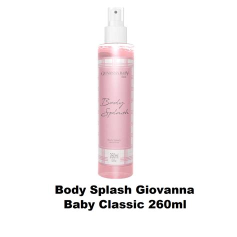 Body Splash Giovanna Baby Classic 260ml Shopee Brasil