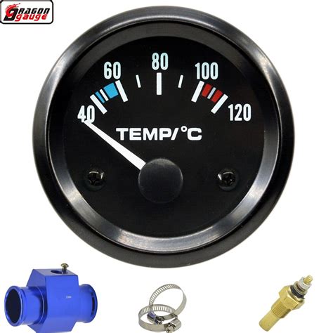 Dragon Indicador De Temperatura De 52mm Para Coche Y Motocicleta