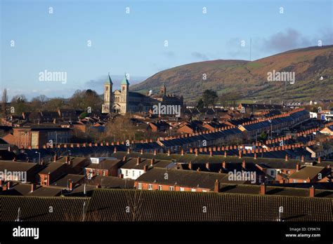 View Over The Catholic Enclave Ardoyne Area Of North Belfast Belfast