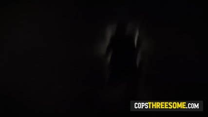 Interracial Threesome Produced By Two Milf Cops And One Black Guy