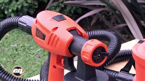 Black Decker Pistola De Pintura Bdph Youtube