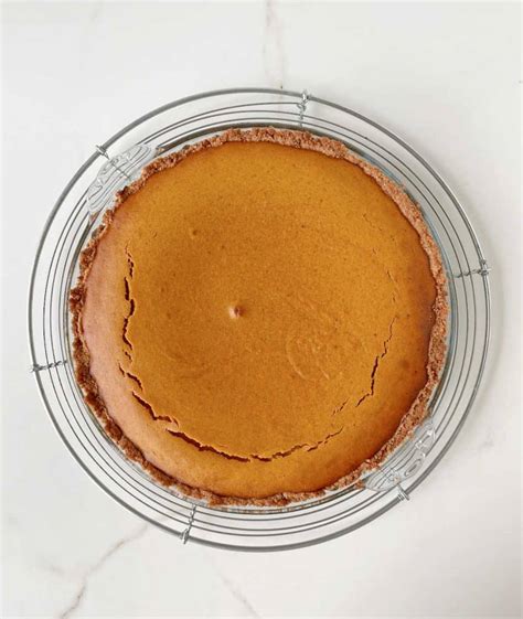 Easy Pumpkin Pie With Graham Cracker Crust Vintage Kitchen Notes