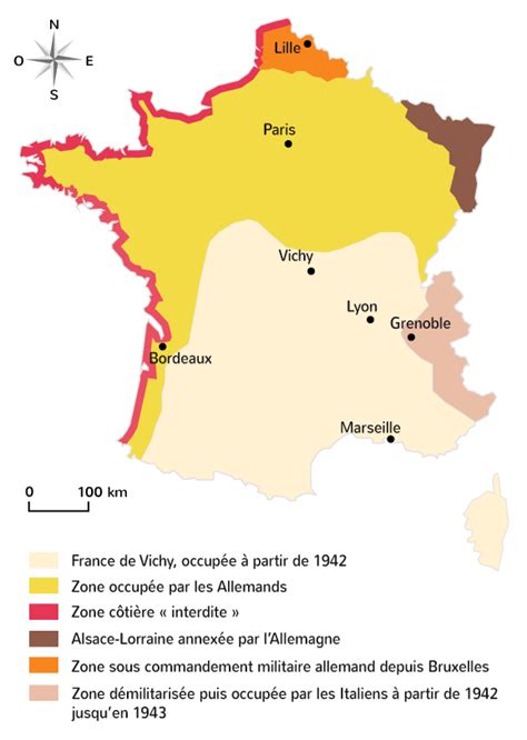 The Vichy Regime And Its Flag A Map Of Collaboration And Resistance