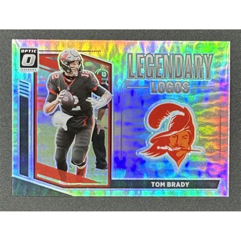 Tom Brady Donruss Optic Legendary Logos Pristine Auction