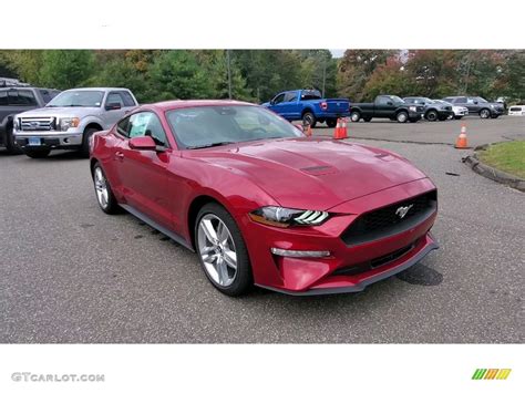 2021 Rapid Red Metallic Ford Mustang Ecoboost Fastback 143070003 Photo 7 Car