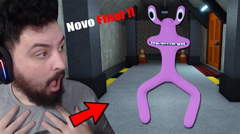 Descubro O Novo Monstro Rosa E Seu Jumpscare No Rainbow Friends