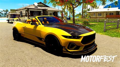 The Crew Motorfest Car Customization Mustang Gt Convertible