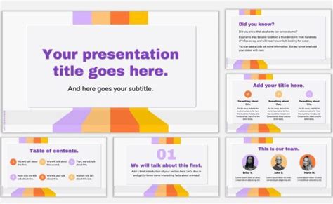 google presentation presets