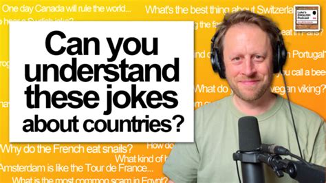 882. 47 “Funny” Country Jokes, Explained | Learn English with Humour | Luke’s ENGLISH Podcast