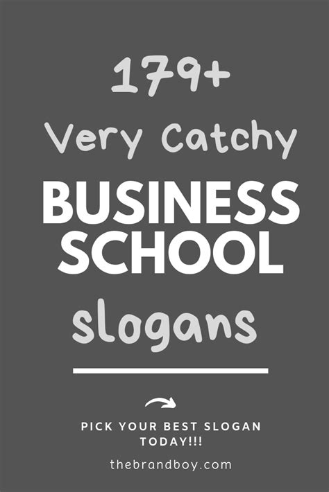 199catchy Business School Slogans And Taglines School Slogans