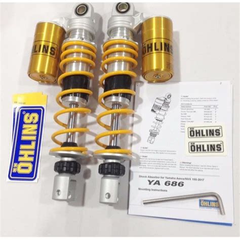 Jual Ohlins Shock Belakang Yamaha Aerox Old New Original Shopee