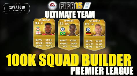 FIFA 15 Ultimate Team 100K UNBEATEN EPL Squad Builder Ft STURRIDGE