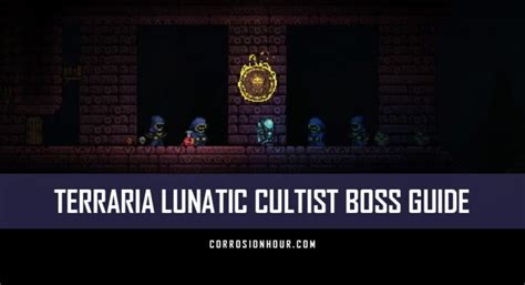 Terraria Lunatic Cultist Boss Guide - Corrosion Hour