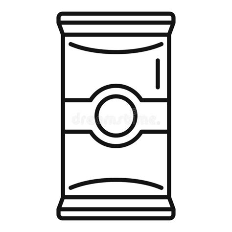 Granola Snack Bar Icon Outline Vector Food Chocolate Stock Vector