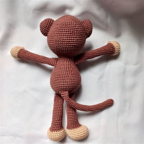 Bichinhos Croch Amigurumi Le O Macaco Kit Saf Ri Elo