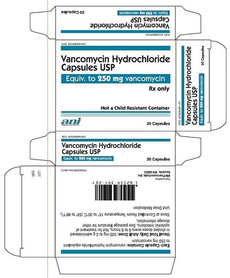 Vancomycin Hcl Mg Rx Products