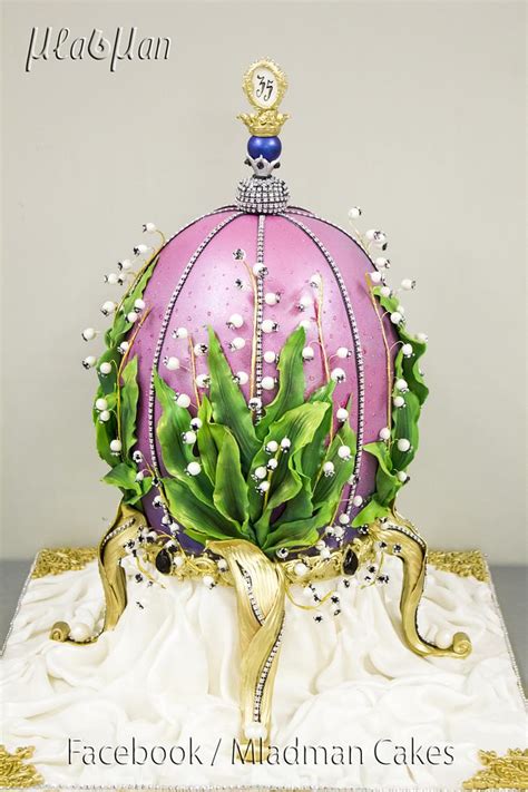 Faberge Egg Cake By Mladman Decorated Cake By Mladman Cakesdecor