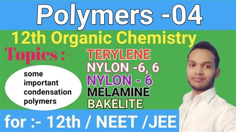 Polymer Polymers Chemistry Class 12 Polymers Organic Chemistry