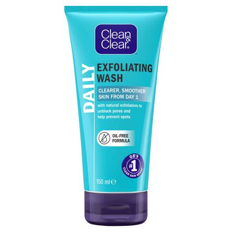 Clean And Clear Exfoliating Daily Wash 150ml Skincare Bandm