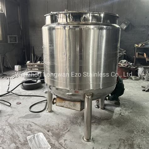 Stainless Steel Vacuum Olive Oil Water Sanitary Tank Autoclave Milk