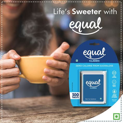 Equal Classic Zero Calorie Sweetener 300 Tablets Price Uses Side