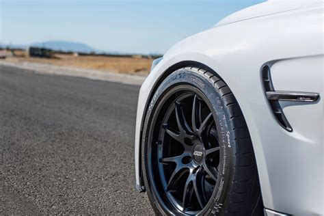 BMW F80 M3 with 18" FL-5 Wheels in Satin Black