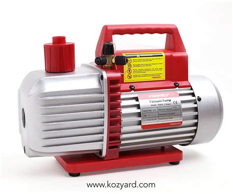 Kozyvacu Cfm Two Stage Rotary Vane Professional Vacuum Pump Micron